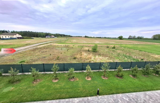 Szczutki 1106m2 malownicze miejsce pola lasy