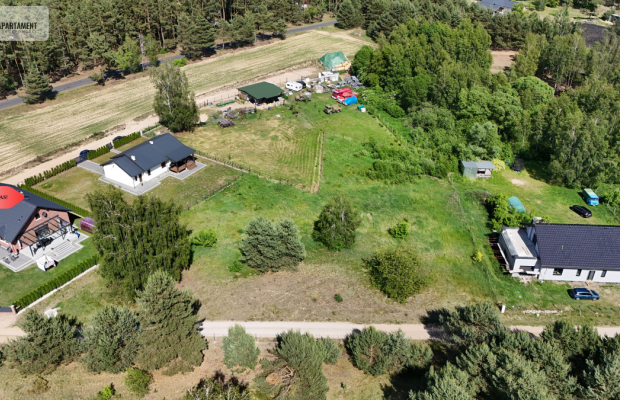 Działki 1385 m² i 1926 m² w leśnej otulinie z WZ