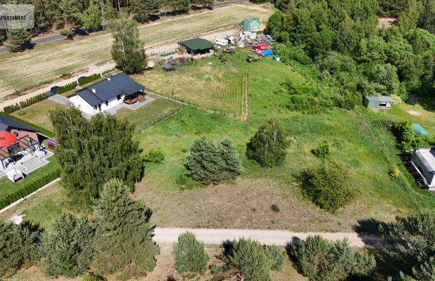 Działki 1385 m² i 1926 m² w leśnej otulinie z WZ