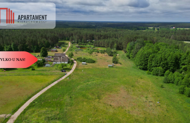 Działka 5000 m2 ze ścianą lasu, raj dla duszy