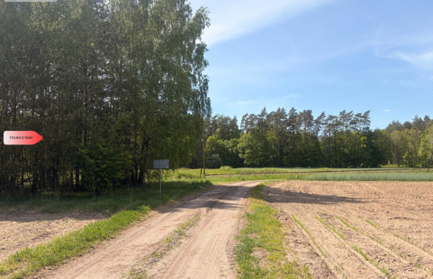 Tylko u nas!4500 m² ciszy i zieleni–Bory Tuchols