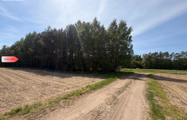 Tylko u nas!4500 m² ciszy i zieleni–Bory Tuchols