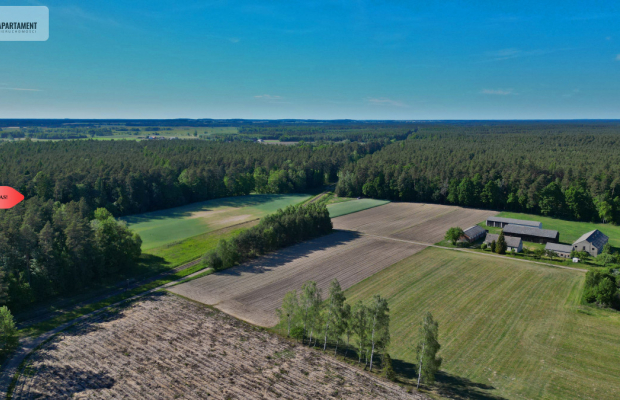 Tylko u nas!4500 m² ciszy i zieleni–Bory Tuchols