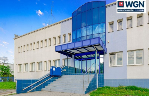 Inowrocław, budynki biurowo-techniczne, 1680 m2, sprzedam, 1 500 000 zł, netto.  
  
Przedmiotem sprzedaży jest zabudowana dzia