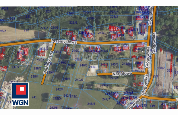 Radwanice, powiat Polkowice, działka, 800 m2, sprzedaż, 120000 zł.  
  
Na sprzedaż grunt budowlany, działki 240/1; 240/2; 240/