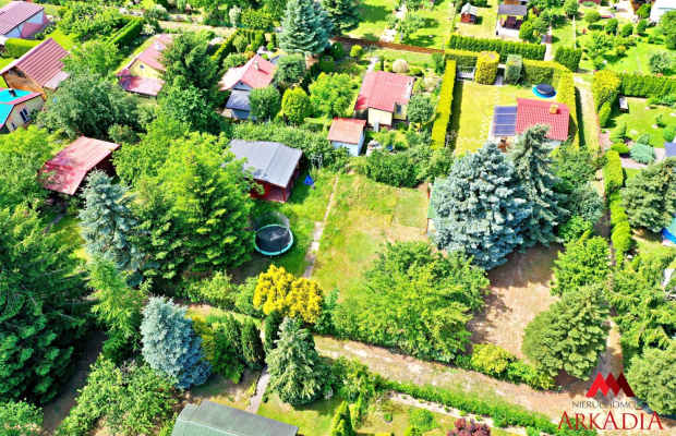 Działka Rod Wieniec Zalesie 380 m2,domek drewniany