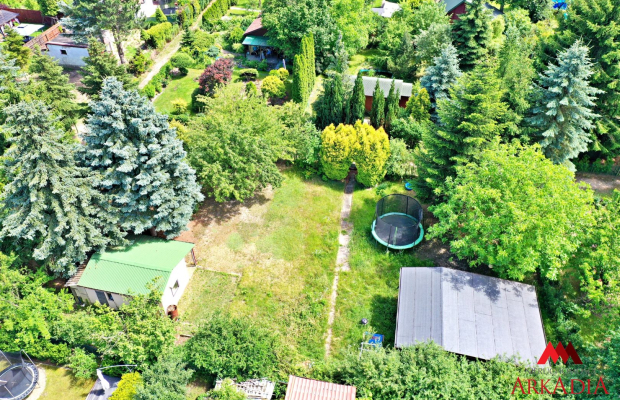 Działka Rod Wieniec Zalesie 380 m2,domek drewniany