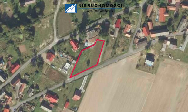 Działka budowlana 1656 m2 | Koźlice gm. Gaworzyce