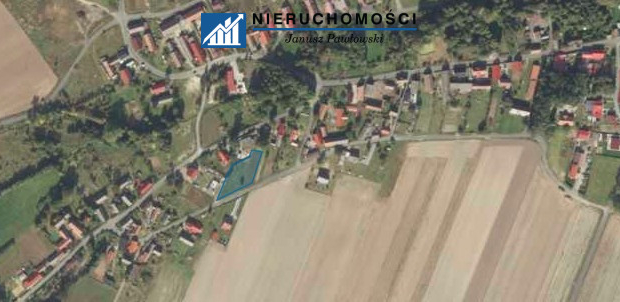 Działka budowlana 1656 m2 | Koźlice gm. Gaworzyce