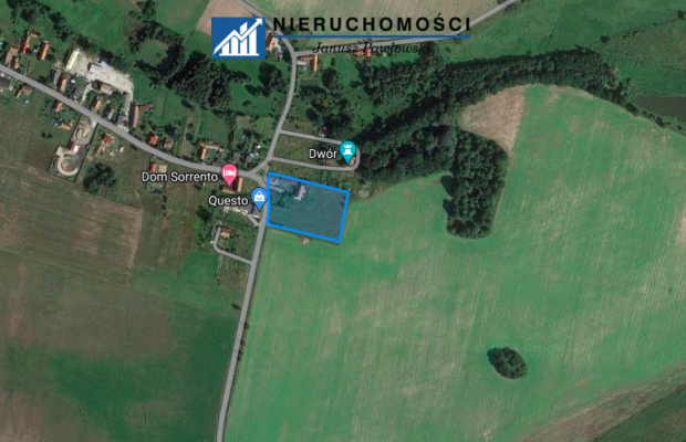 działka budowlana 73ar, Kłębanowice/Polkowice