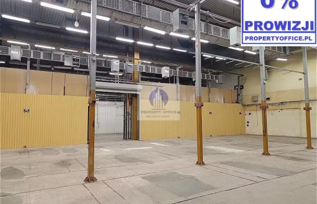 Bielany: magazyn 590,66 m2 do wynajęcia