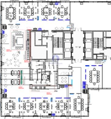 Wola: blokal biurowy 728m2 do podnajmu
