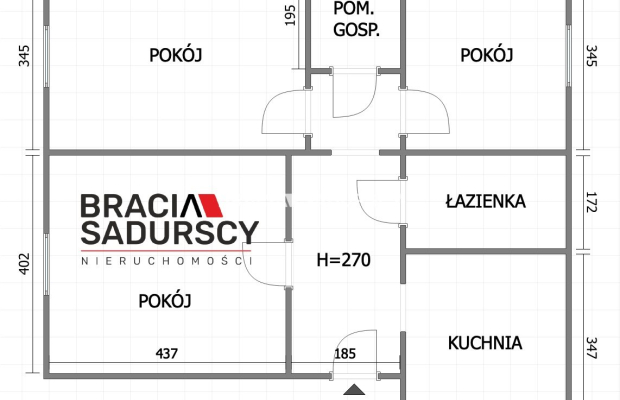 SWOSZOWICE, DOM W ZABUDOWIE BLIŹNIACZEJ, 3 POK 