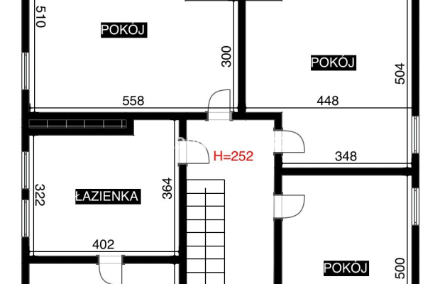 Jasny i funkcjonalny dom 10-arowej działce Rączna