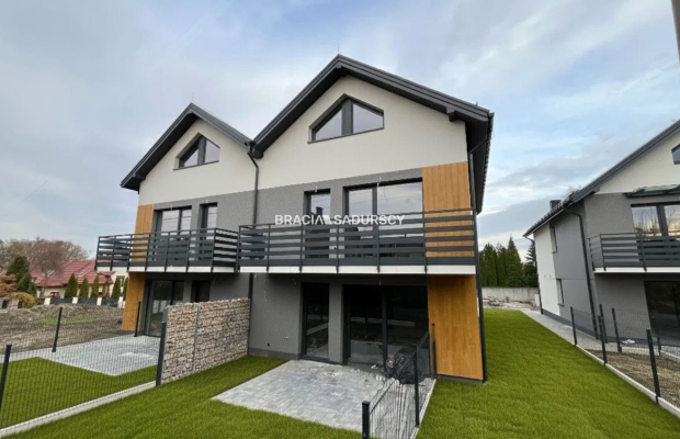 Nowoczesne 93 m² z ogródkiem | Granica Krakowa
