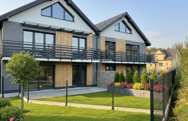 Nowoczesne 93 m² z ogródkiem | Granica Krakowa
