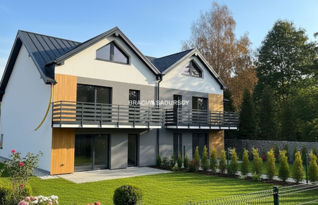 Nowoczesne 116 m² z ogródkiem | Granica Krakowa