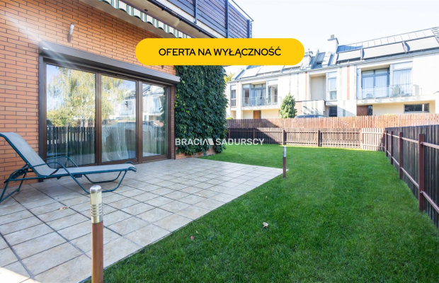 Apartament z ogrodem na Woli Justowskiej 