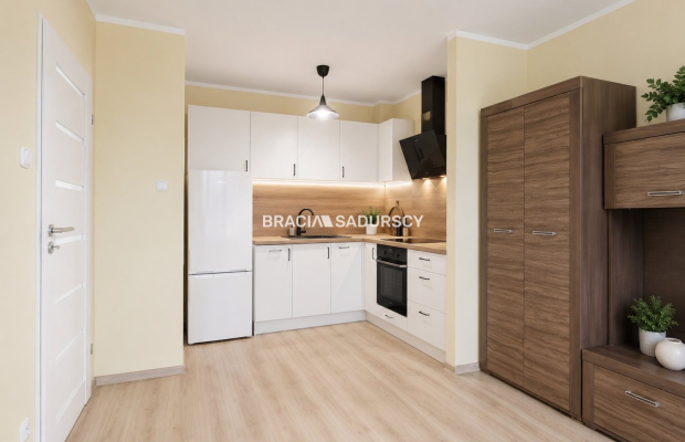 Ustawne 2 pokojowe mieszkanie w apartamentowcu.