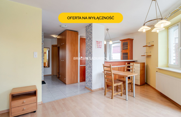 2-pokojowe mieszkanie z tarasem - Kraków, ul. Podkowińskiego    
 Spokojna okolica, świetna komunikacja  

 Na sprzedaż oferuje