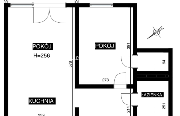 nowe 2 pok 42m2  Kroworzda/Łobzów