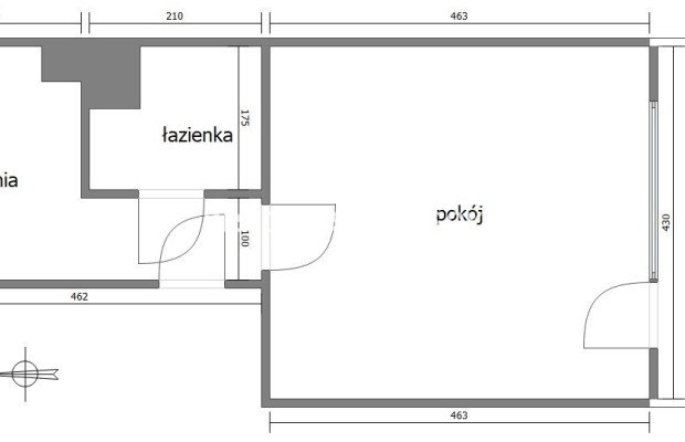 Kawalerka z osobną kuchnią - ul. Strzelców.