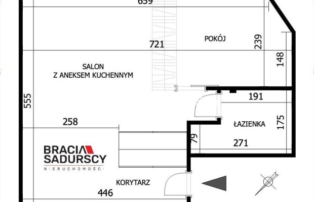 Na wynajem/2 pokoje/po remoncie/blisko centrum