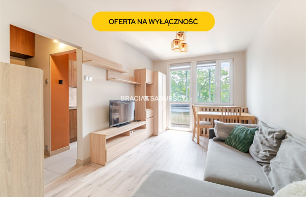 Kawalerka z balkonem | 28,8 m² | os. Złotego Wieku