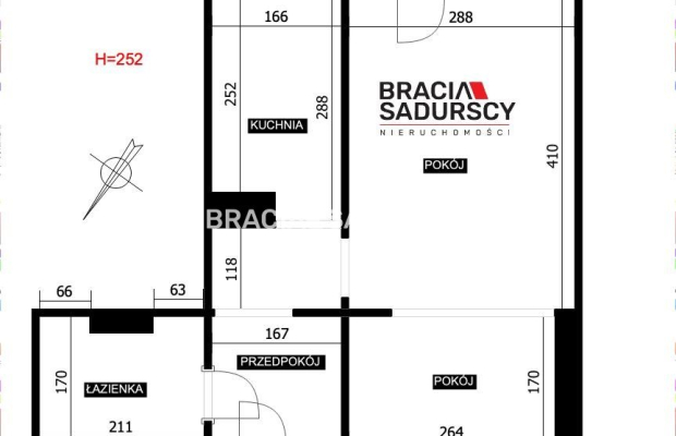 Kawalerka z balkonem | 28,8 m² | os. Złotego Wieku