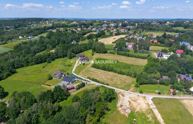 Działka widokowa w Byszynac 13 arów gm.Wieliczka