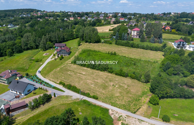 Działka widokowa w Byszynac 13 arów gm.Wieliczka