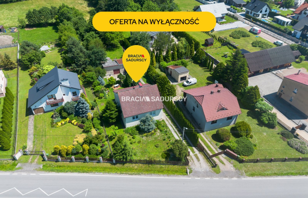 Dom z dużą działką budowlaną. Rzozów 87 arów.