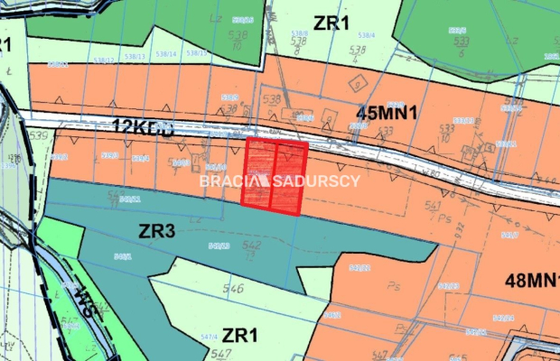 Działka budowlana Krzyszkowice 17 arów