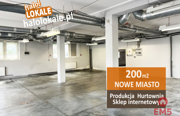 220m2 handel, produkcja, usługi