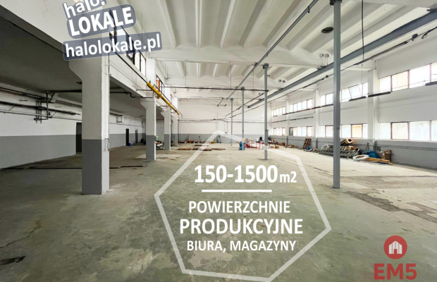 Hale produkcyjne, magazyny, biura