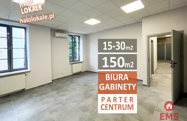 Biura, gabinety w centrum, parter
