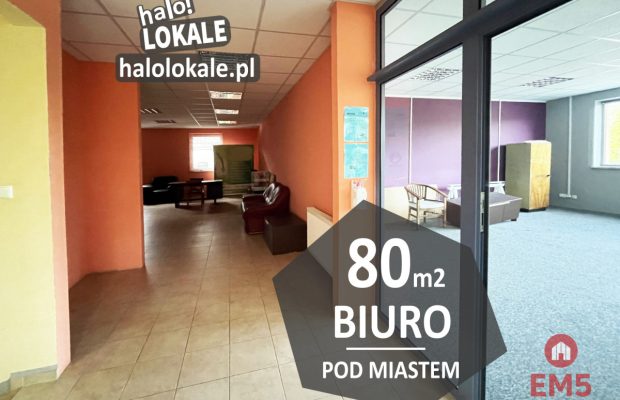 Biuro pod miastem, magazyn, plac