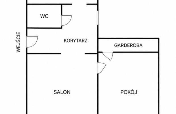 2 pokojowe mieszkanie w centrum