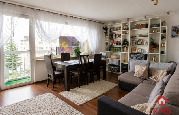 Mieszkanie 63,69 m² – balkon i piwnica