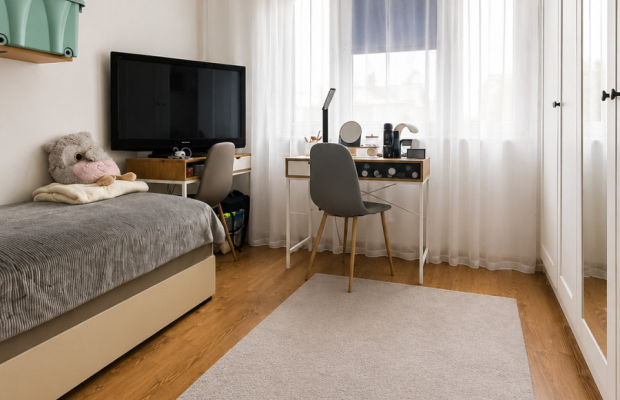Mieszkanie 63,69 m² – balkon i piwnica