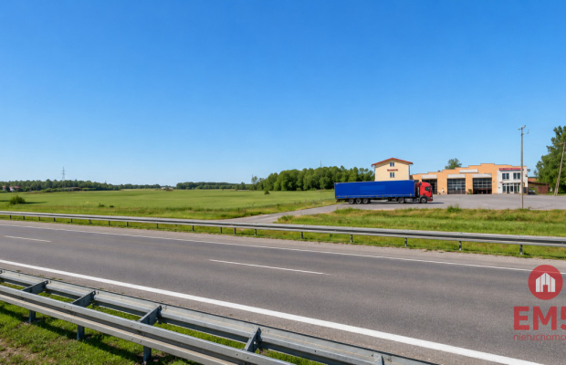 Działka inwestycyjna przy S8