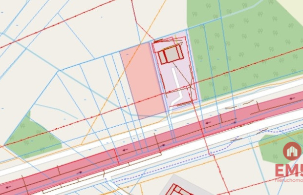 Działka inwestycyjna przy S8