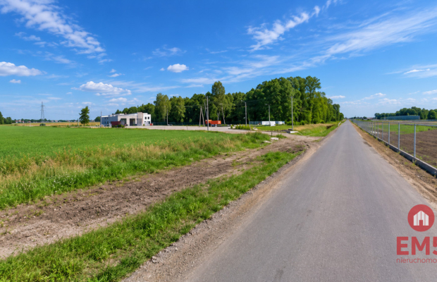 Działka inwestycyjna przy S8