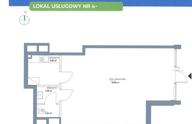 Na wynajem lokal usługowy, boczna Grabiszyńskiej