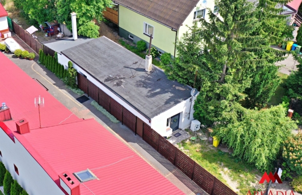 Mały dom 43 m2, działka 1005 m2, Kowal