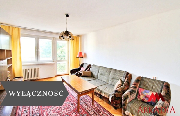 Na sprzedaż 2 pokoje ,53 m2, balkon loggia,Centrum