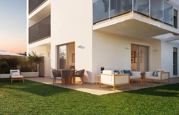 Gotowy penthouse 500 m od plaży w miasteczku Dénia
