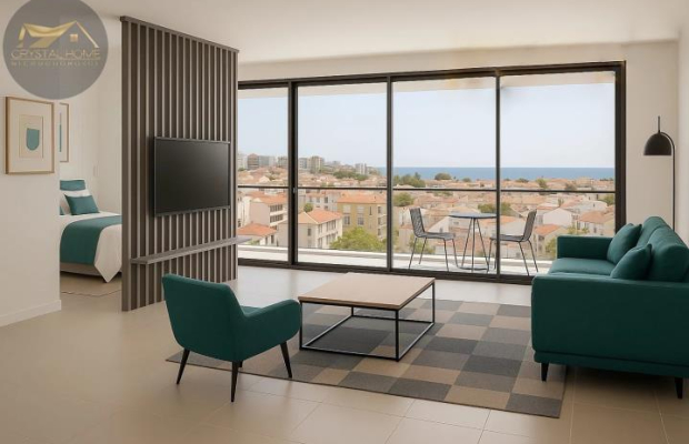 W pełni wyposażone apartamenty 700 m od plaży