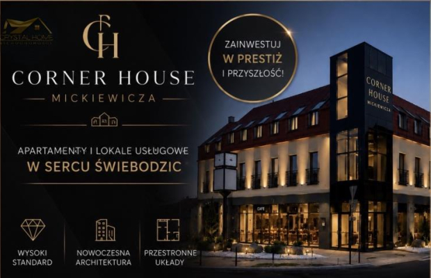 Corner House Mickiewicza 1 / kawalerka