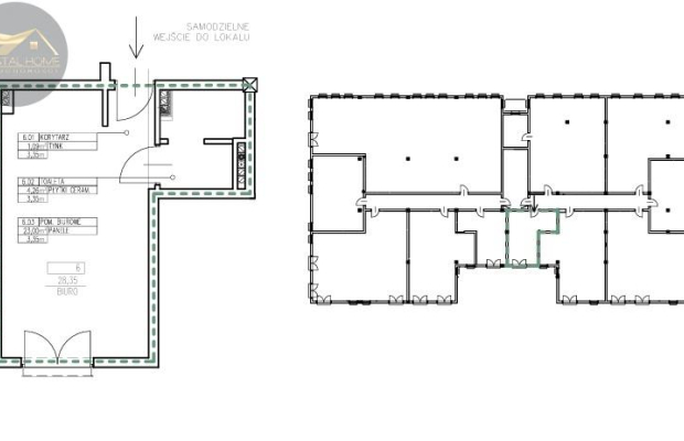 Corner House Mickiewicza 1 / Kawalerka/ 28,35 m2